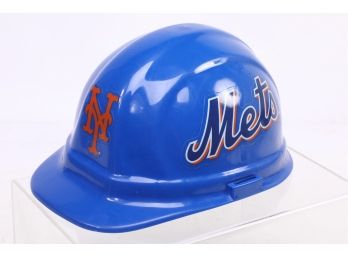 Safety Helmet With Mets Logo & Trademark - New