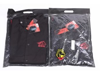 2 Black Stallion Welding Jackets - Large - New