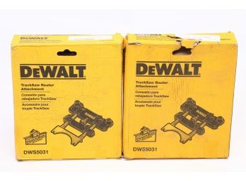 2- Dewalt TrackSaw Router Adapters DWS5031