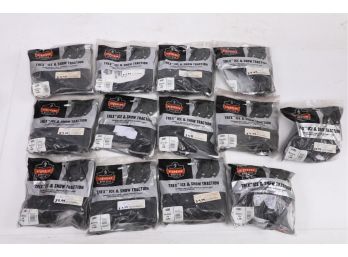 13pairs Of  Trex Ice & Snow Traction - Slip Overs - Size XL - New