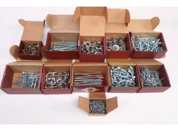 Mixed Lot Of Screws, Bolts And Washers - New