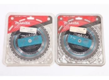 2- Makita 7 1/4' Metal Cutting Blades - New