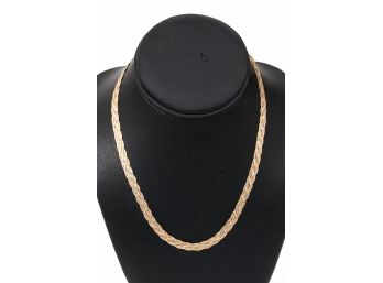 14k GOLD 3-tone Necklace