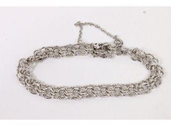 Multi-link Sterling Silver Bracelet - Mint Condition