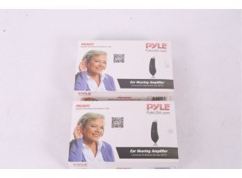 2 Pyle PHLHA52 Digital Hearing Assistance Aid Amplifier, Fit Behind-the Ear