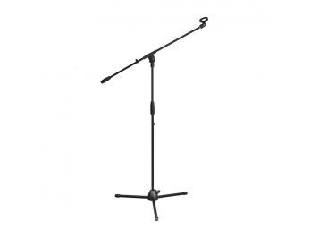 2 Pyle PMKS3 Height Adjustable Tripod Microphone Stand W/ Extending Boom Mic Arm