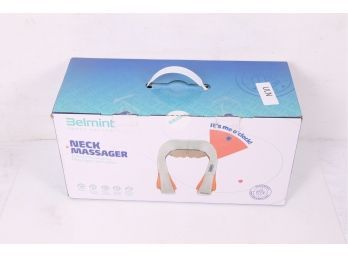 Belmint Shiatsu Massager With Heat, 8 Deep Kneading Nodes For Neck, Back And Shoulders