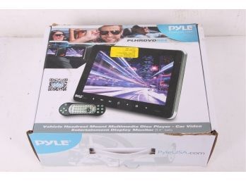 Pyle Portable Car CD DVD TV Player With Wireless Headphones & Remote