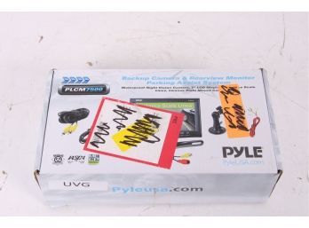 Pyle PLCM7500 7' LCD Backup Rearview Camera Parking/Reverse Night Vision