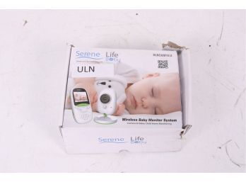 SereneLife SLBCAM10 Video Baby Monitor Long Range, Night Vision, Two Way Audio