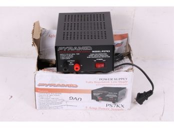 Pyramid PS7KX 13.8V, 5 Amp (7 Amp Surge) Power Supply