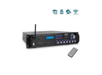 Pyle Bluetooth Hybrid Amplifier Receiver Home Theater Pre Amplifier 3000 Watts