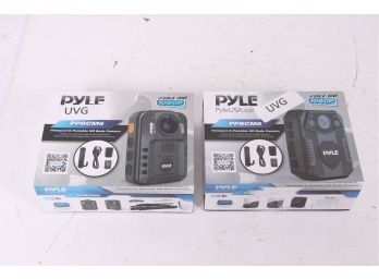 Pyle Rechargeable Wireless Waterproof Police Body Camera PPBCM6 & PPBCM8