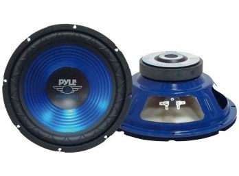 2 Pyle PLW12BL 12'' 800 Watt Subwoofer Sub Car Audio Speakers