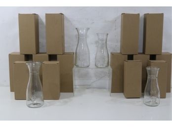 Group Of 18 500ml Clear Glass Carafe