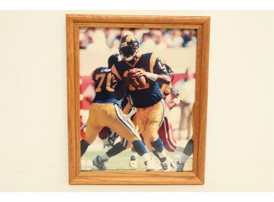 Autographed Tony Banks St Louis Rams Photo With COA