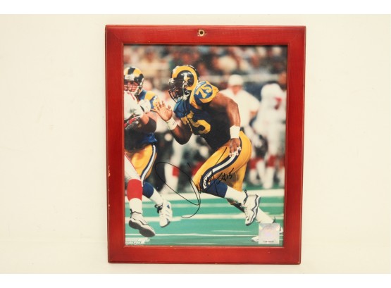 Framed ~ Signed St Louis Rams Photo #75