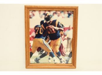 Autographed Tony Banks St Louis Rams Photo With COA