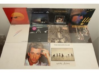 10 Vintage Factory Sealed Vinyl LP's ~ Mixed Genre ~ Justin Hayward, Chas Jenkel, Bruce Cockburn & More!!