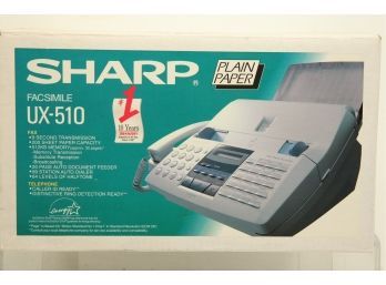Sharp Facsimile VX-510 New, Open Box Fax Machine