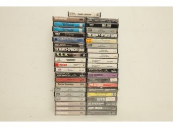 41 NOS Vintage Cassette Tapes ~ Various Genres & Artists