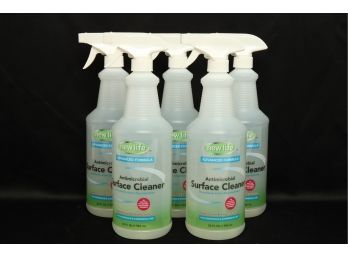 5 New - Antimicrobial Surface Cleaner By New Life (Advanced Formula) ~ 16 Fl.Oz