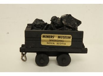 Miner's Museum Coal Carving From Springhill Nova Scotia