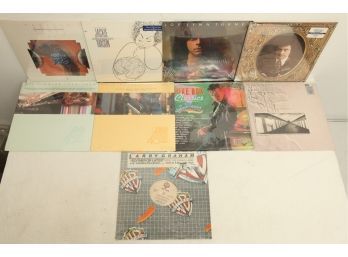 10 Sealed Vintage Vinyl LP's ~ Mixed Genre's: Patrick Moraz, Jackie Mason, Frankie Valli & More!!