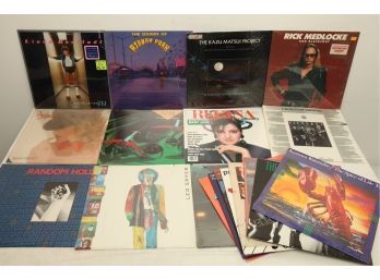 20 Vintage Vinyl LP's ~ Various Genre's/Artists: Kuzu Matsui Project, Rick Medlocke, Leo Sayer, Petra & More