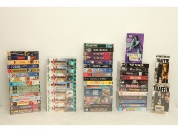 Lot 4 Of 70 Sealed VHS Tapes ~ Various Genres: Movies, Sitcoms, Music, Sports & More