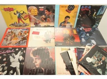 31 Vintage Vinyl Movie Soundtrack LP's ~ Mixed Genre's ~ Many Have Factory Shrink