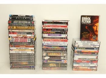 Lot Of Approx. 90 Mostly Sealed DVD's ~ Various Genres: Movies, Sitcoms, Box Sets & More