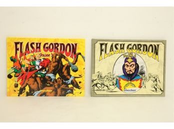 2 Hard Cover Flash Gordon Graphic Novels