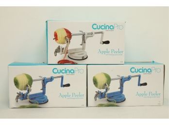 3 New Cucina Pro Apple Peelers