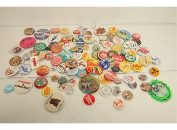 Miscellaneous Pin Lot ~ Various Styles, Themes, & Sizes
