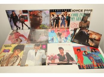 Approx. 20 Vintage Vinyl Records ~ Mixed Genre: Pop, R & B, Dance, Funk, Jazz & More- Some Sealed/Promos