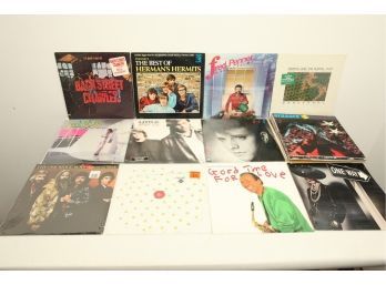 Approx 20 VTG Vinyl Records: Pop & Various Genres ~ Sealed/Promos: Oneway, Gary US Bonds, Cory Heart, Etc.