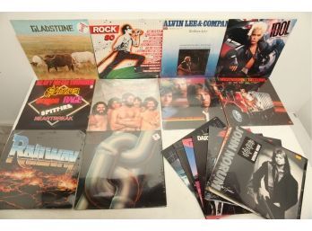 20 Vintage Mixed Genre Vinyl LP's ~ Various Artists- Some Are Sealed Or For Promotional Use Only