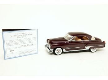 Franklin Mint Precision Model: Die Cast 1949 Cadillac Coupe DeVille Model 1/24 Scale