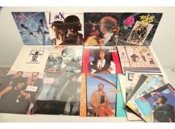 20 Vintage Vinyl LP's ~some Factory Shrink Mixed Genre: WhoDini, Linx, Gary US Bonds & More
