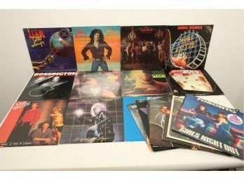 Approx. 20 Misc. Vintage Rock/Metal Vinyl Albums- Various Bands & Artists ~ Some Sealed/promos