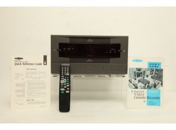 Go Video Duel Deck VHS Cassette Recorder