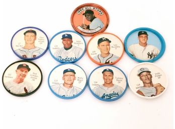 Salada Junket Baseball And Willie Mays TCG Baseball Coins