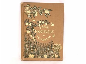 Farm Festivals Book By Will Carlton 1881