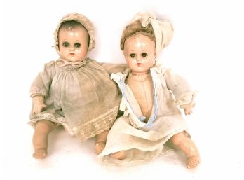 Pair Of Early Madame Alexander Dolls
