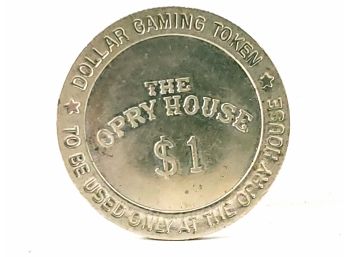 Vintage Opry House $1 Dollar Casino Gambling Token