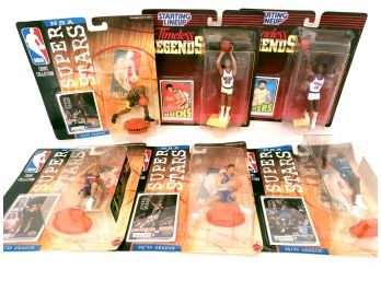 Grpup Of 6 Starting Lineup NBA Basketball Figures New In Box