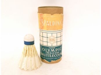 3 Spalding Olympic Indoor Feather Shuttlecocks  In Package