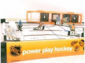 Vintage Coleco NHL Power Play Hockey Table Game