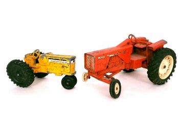Vintage Ertl Tractors Allis Chalmers And Minneapolis Moline